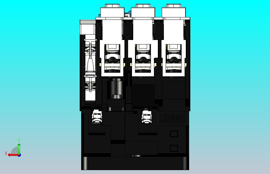 NC1-8011～9511交流接触器三维模型202204