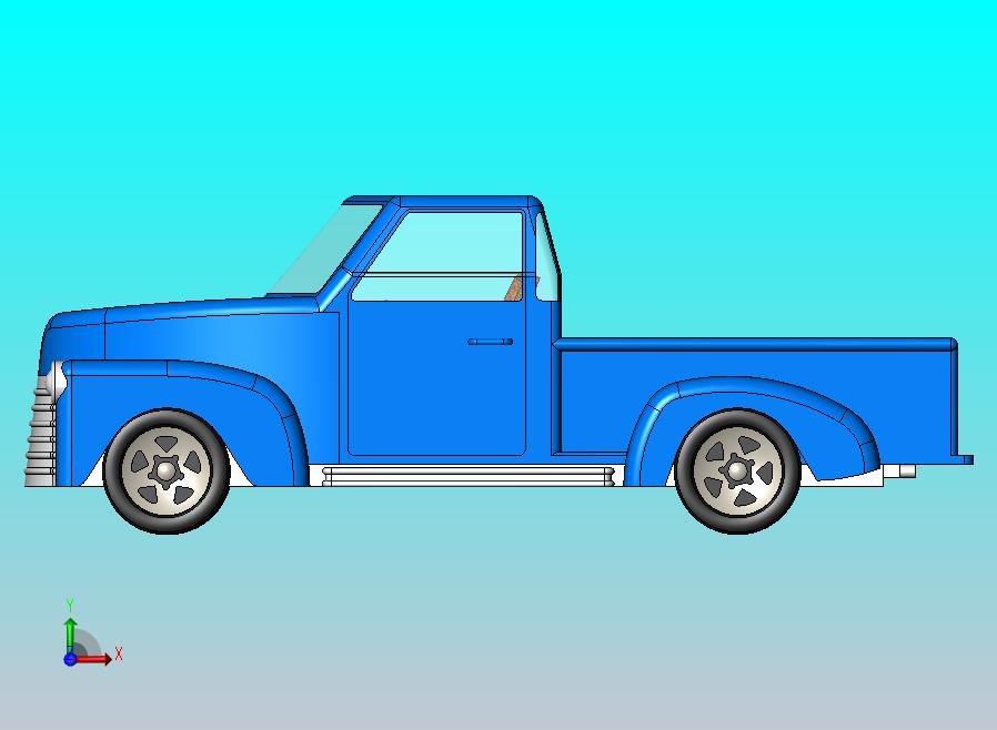 皮卡玩具车