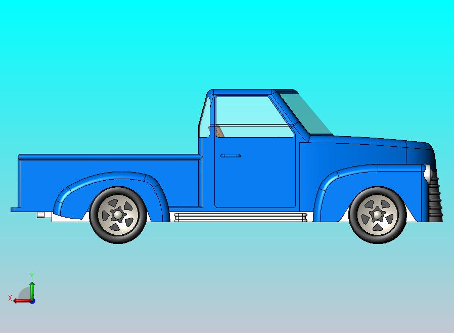 皮卡玩具车