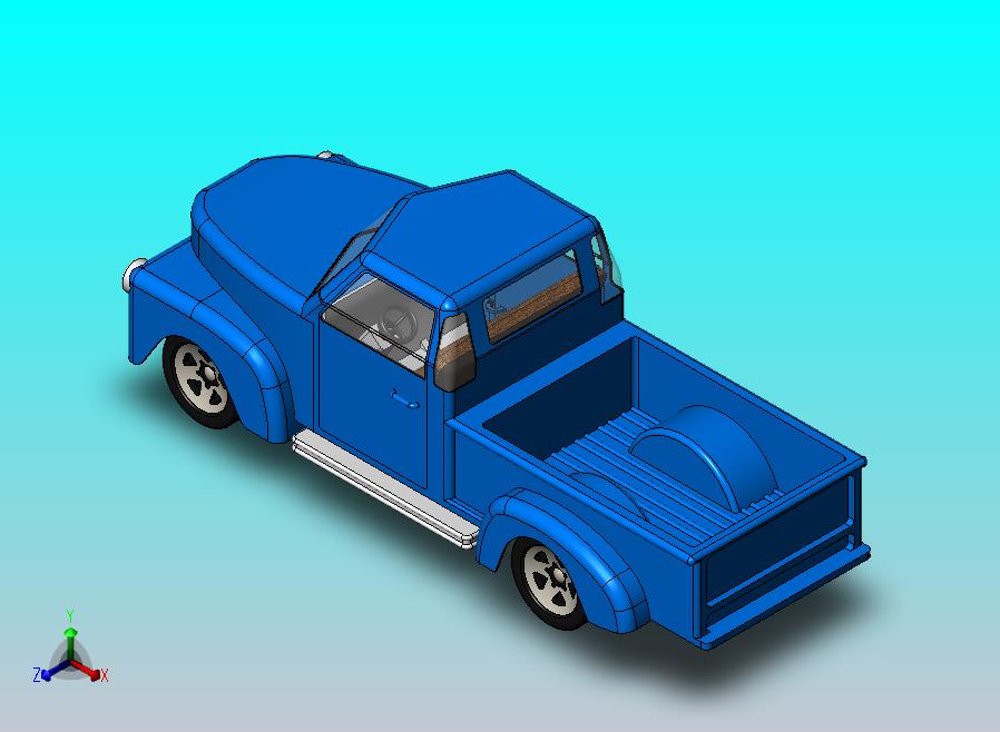 皮卡玩具车