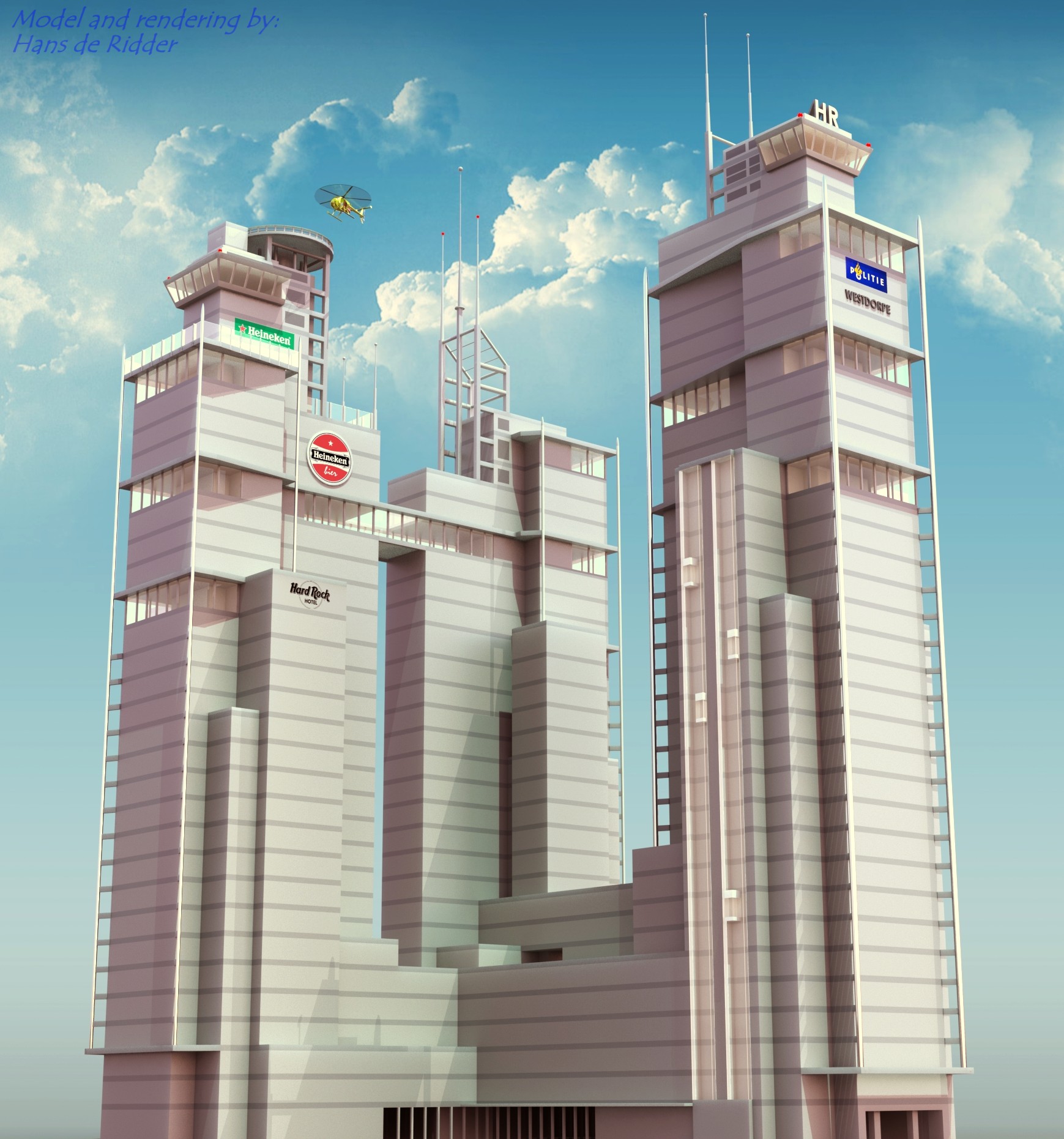 建筑物, 塔2