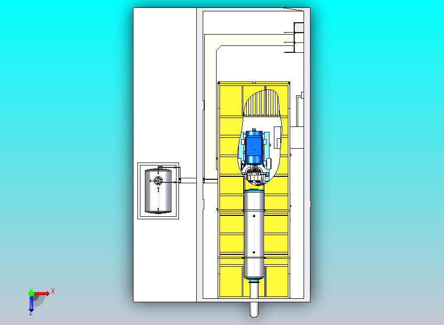 建筑物内的应急柴油发电机1550KVA