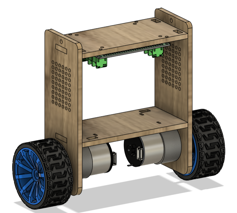 4款自平衡机器人3D图纸 STEP格式