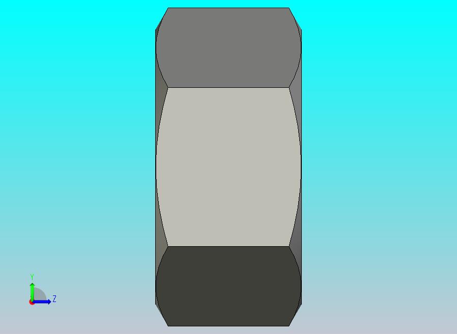 公制六角螺母M36 x 4mm螺纹