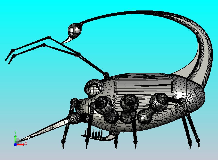 类似蜘蛛的生物