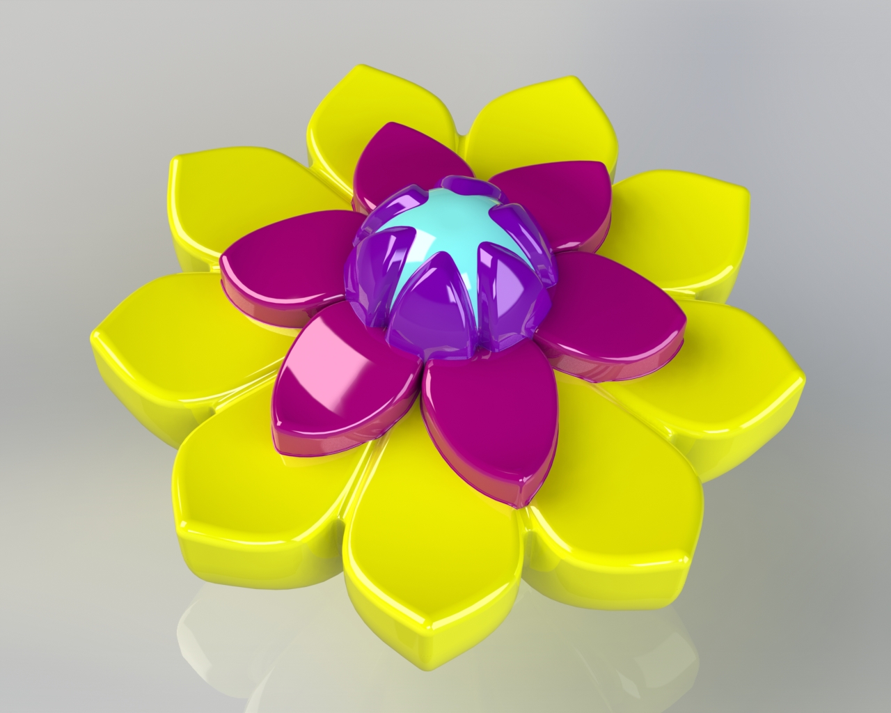 模具花卉设计