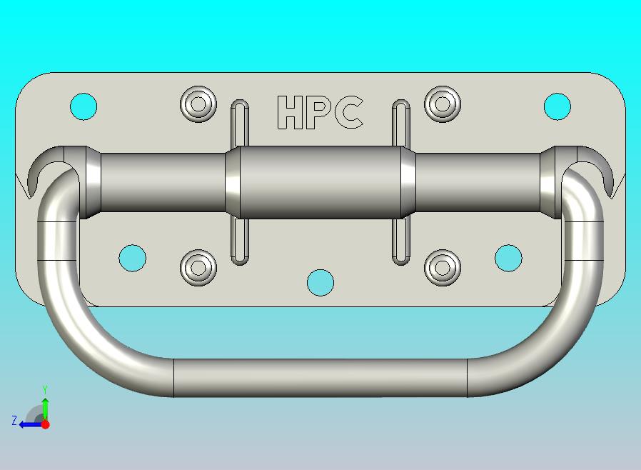 木质容器的折叠把手HPC PO301ZB0