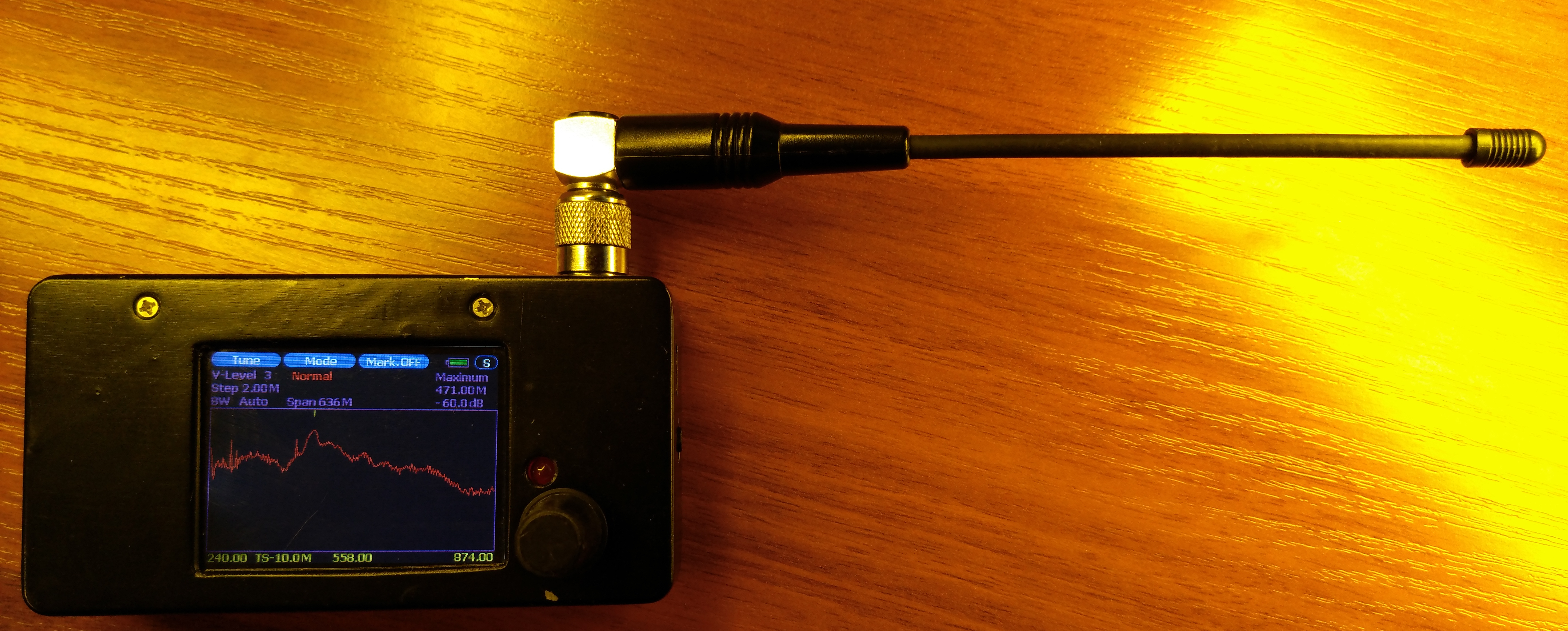 频谱分析仪240-960兆赫
