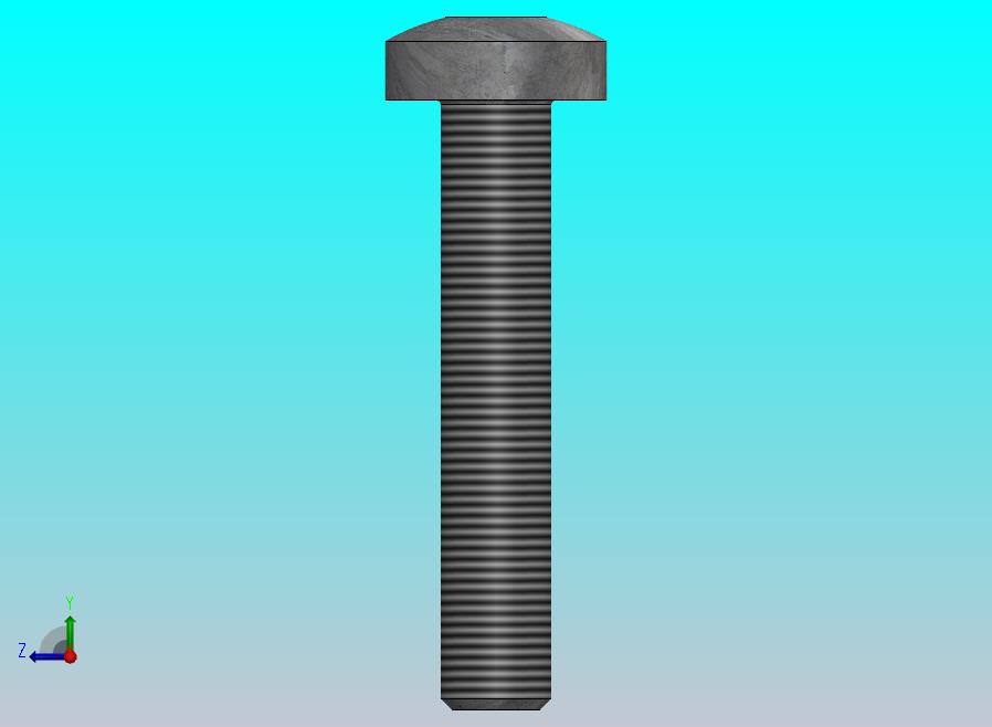 气缸盖式干燥花ISO 7985 TX透镜螺丝带TORX