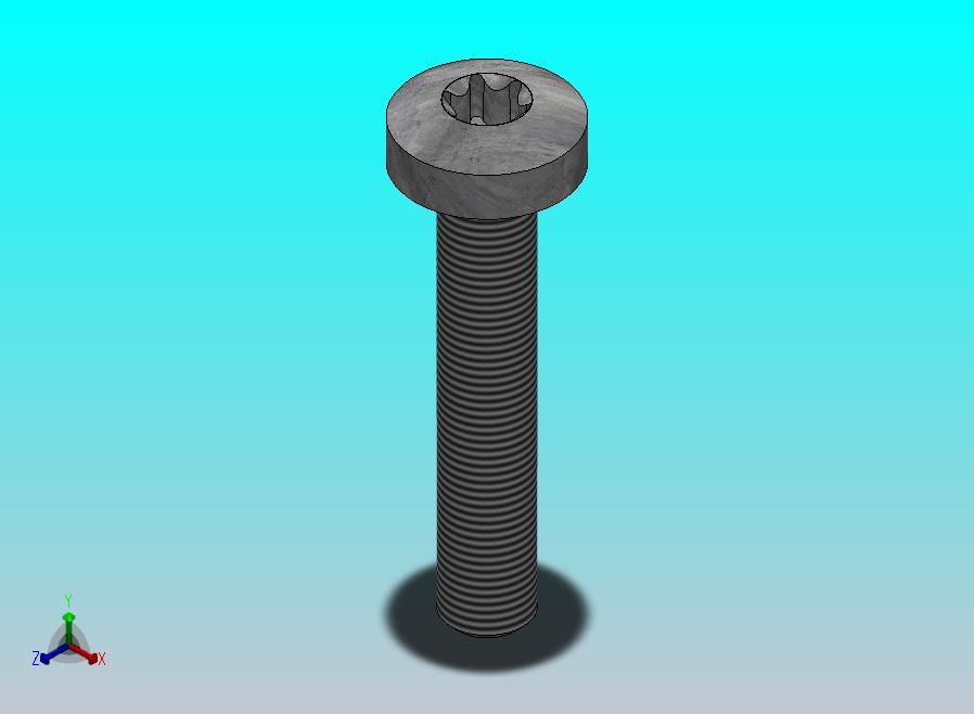 气缸盖式干燥花ISO 7985 TX透镜螺丝带TORX