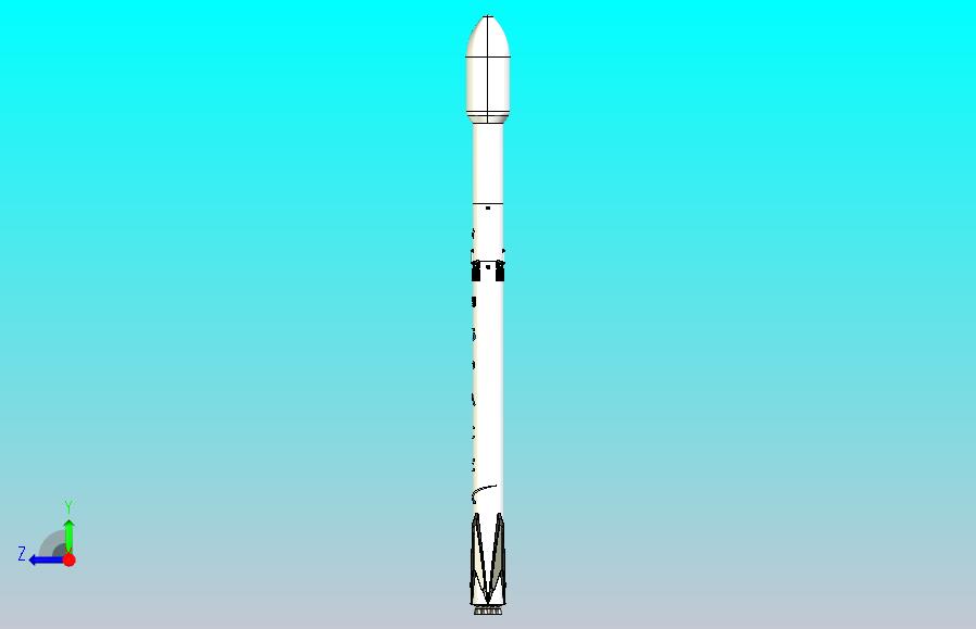 太空探索技术公司-猎鹰重型太空火箭
