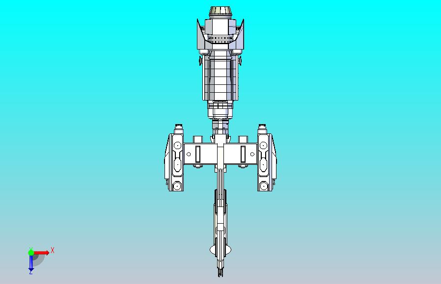外星重型太空巡洋舰