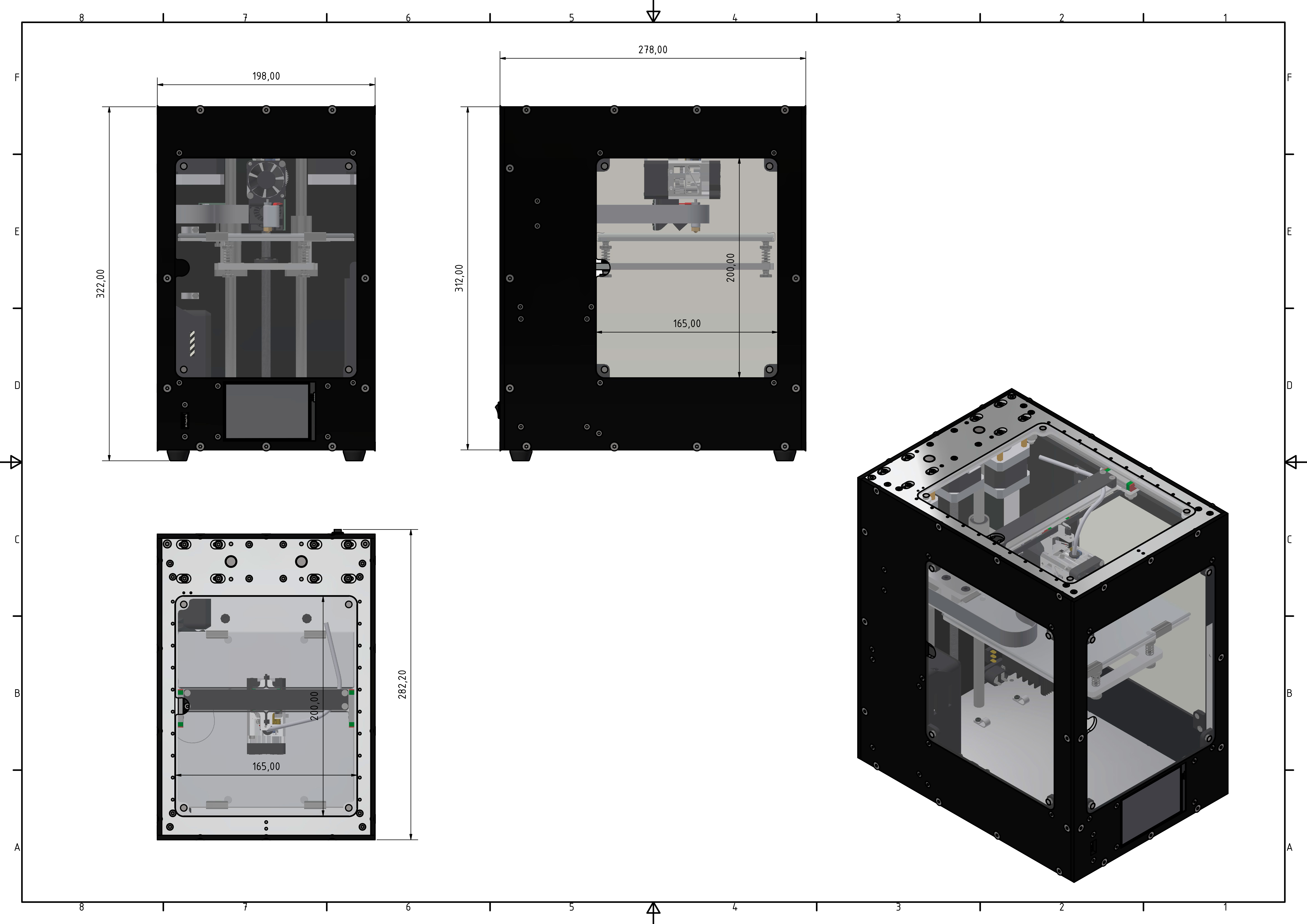 微型快速3D打印机