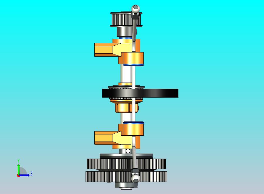 遥控车1-8双速变速器