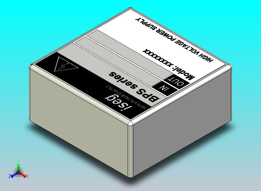 高压转换器模块ISEG BPS 1W 3W.STEP