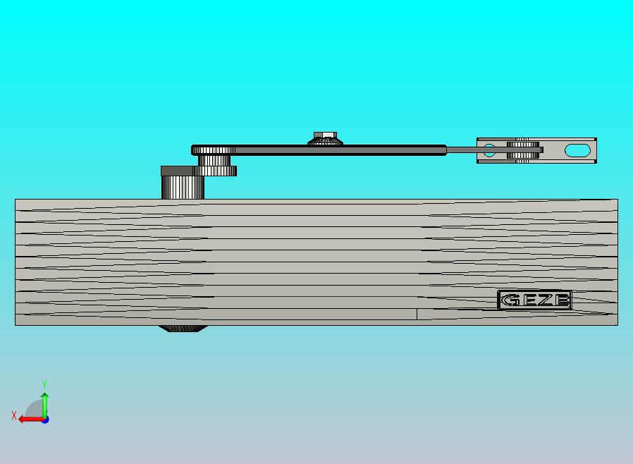 这是一个Geze TS4000闭门器
