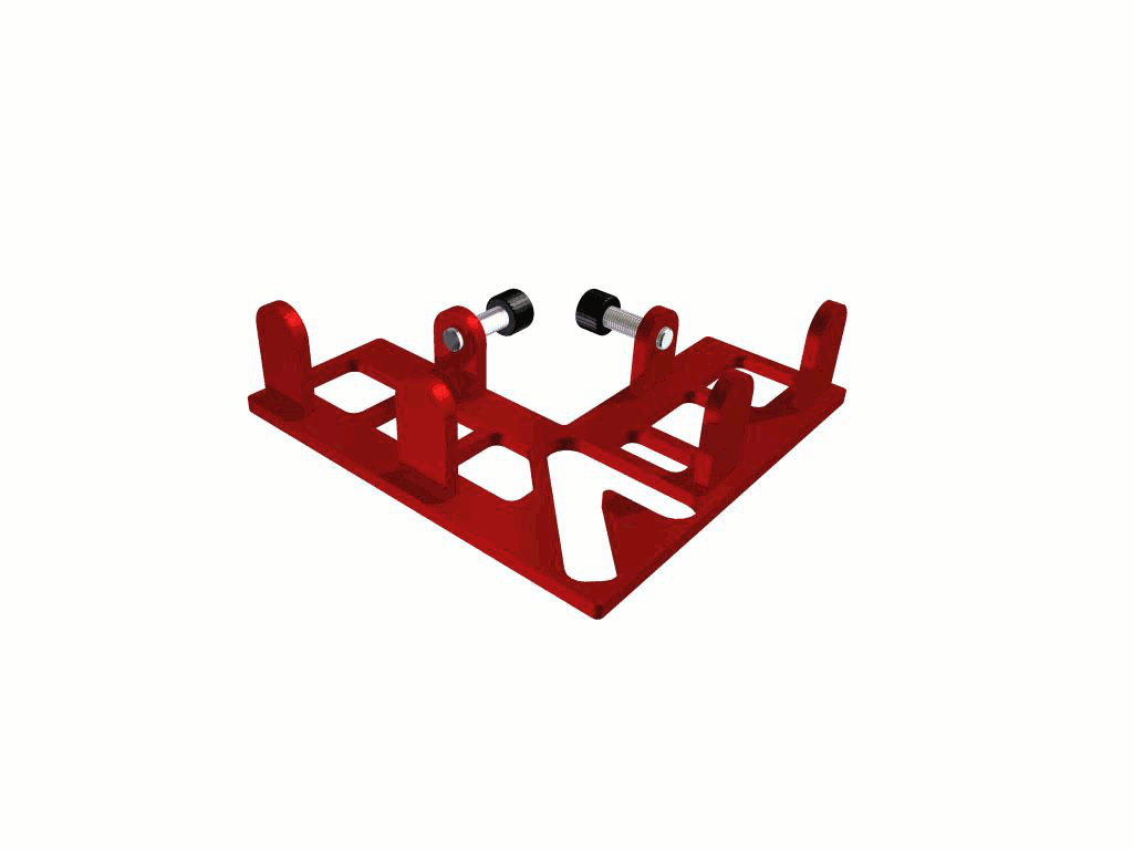 这是一个焊接夹具，用于40x40mm毫米及更小的管子(公制)