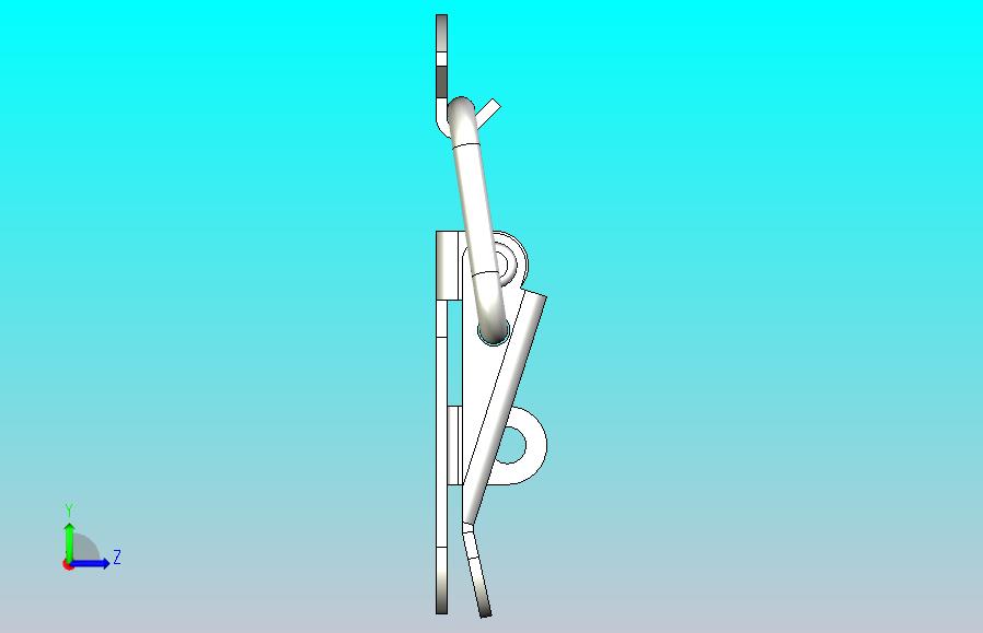 肘节闩锁65毫米尺寸搭扣锁扣