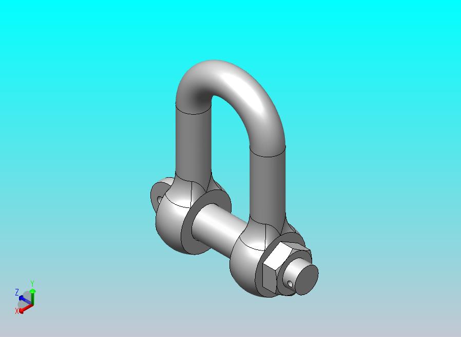 D型合金钢卸扣_D6.3