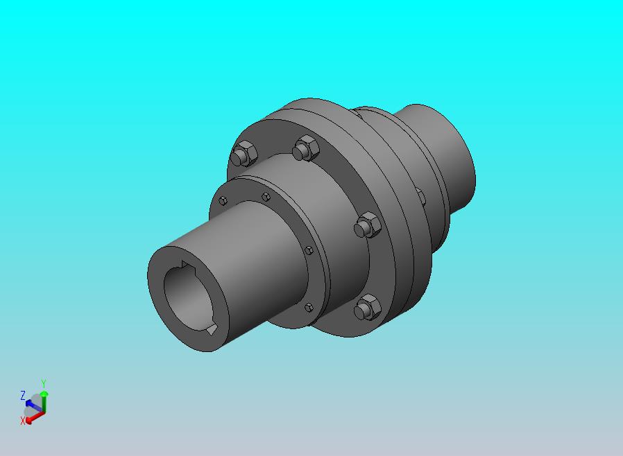GⅡCL1～13型鼓形齿式联轴器_GⅡCL1联轴器J1 B 30×60／ B 30×82
