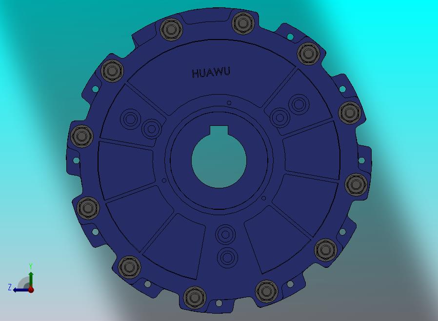 HSLP系统气动水冷盘式制动器_HSLP1803双活塞
