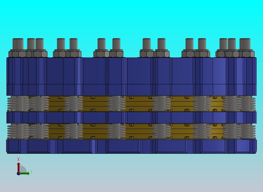 HSLP系统气动水冷盘式制动器_HSLP3602