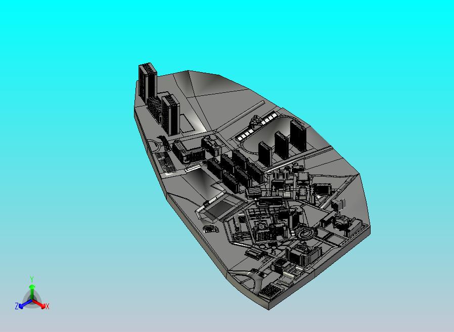 甘肃农业大学3D模型（四种格式）