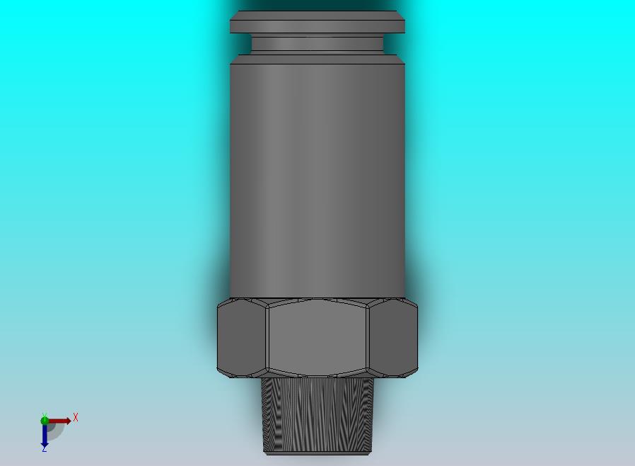 IPCT 全铜螺纹直通管接头_IPCT04-M5