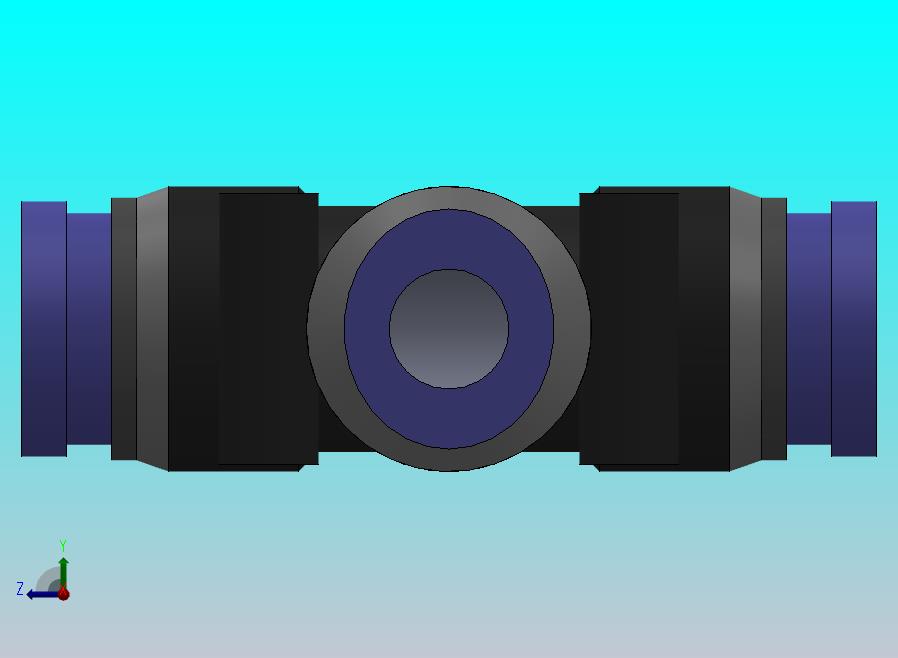 IPE 塑料正三通_IPE10-08-10