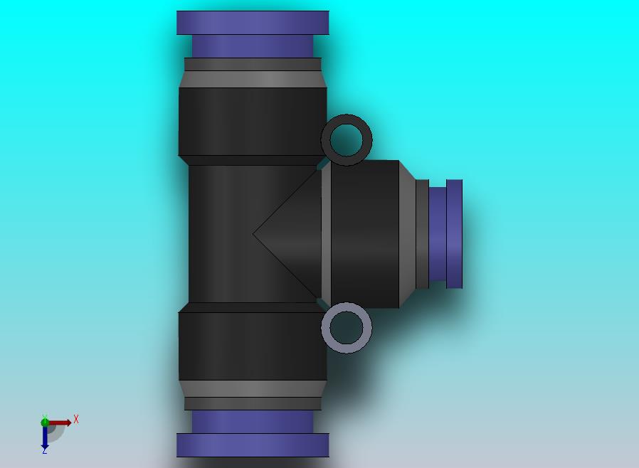 IPE 塑料正三通_IPE10-08-10