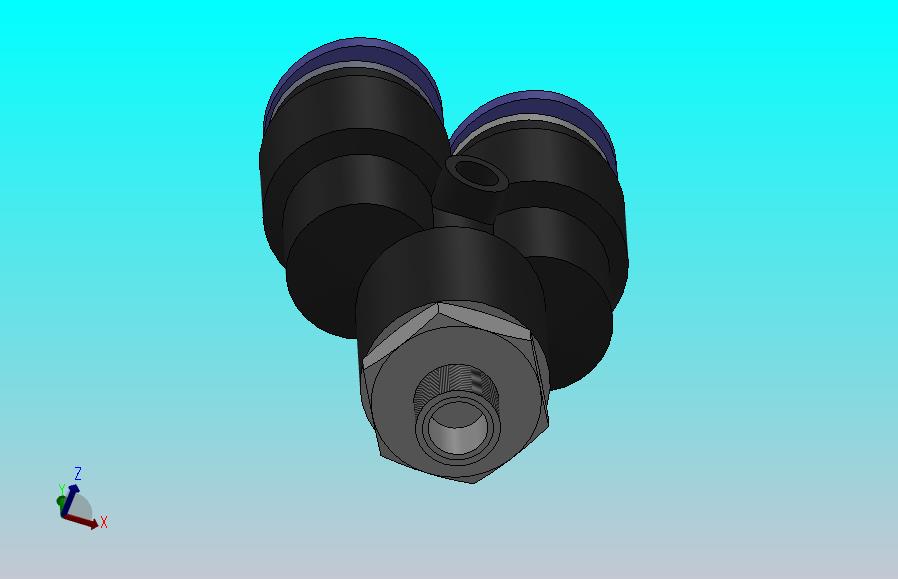 IPX Y型螺纹三通_IPX06-M6