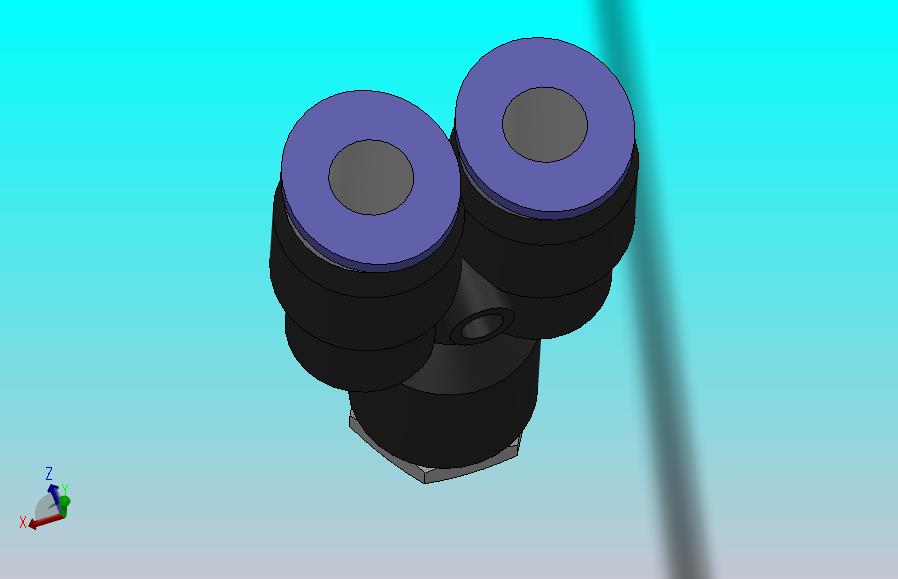 IPX Y型螺纹三通_IPX06-M6