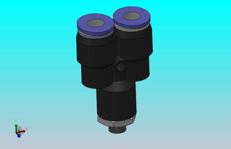 IPX Y型螺纹三通_IPX06-M6