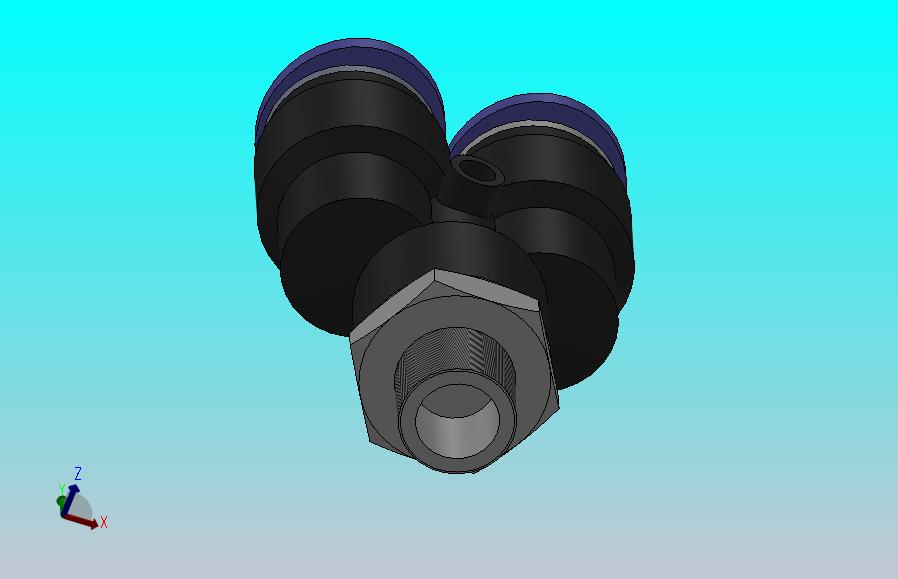 IPX Y型螺纹三通_IPX12-02