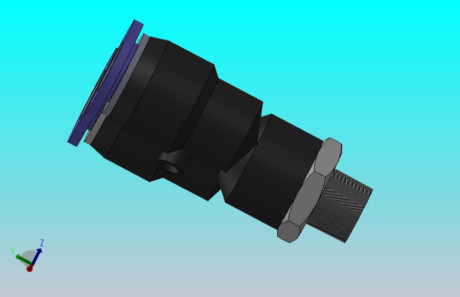 IPX Y型螺纹三通_IPX12-02
