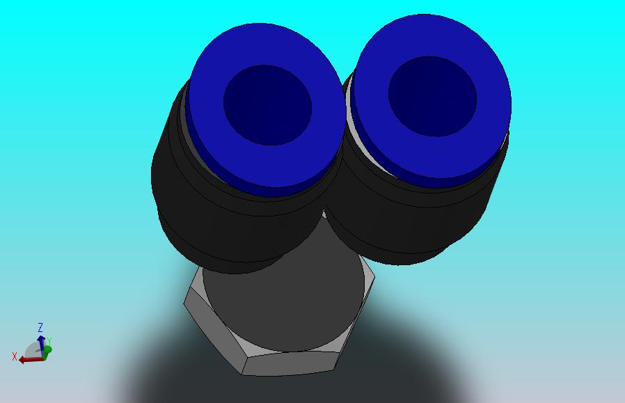 IPX-N Y型螺纹三通-NPT螺纹_IPX3／8-N01