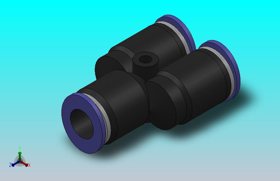 IPY 塑料Y三通_IPY08