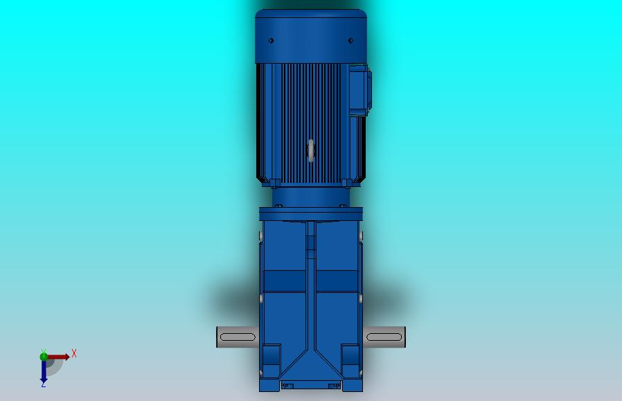 K37底脚轴伸式安装螺旋锥齿轮减速机K37-Y0.18-4P-12.14-M1-0°-A+B