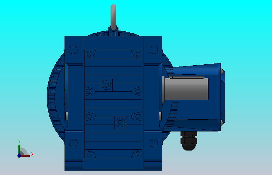 K57底脚轴伸式安装螺旋锥齿轮减速机K57-Y3-4P-24.05-M1-0°-A
