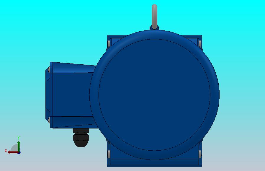 K57底脚轴伸式安装螺旋锥齿轮减速机K57-Y3-4P-24.05-M1-0°-A