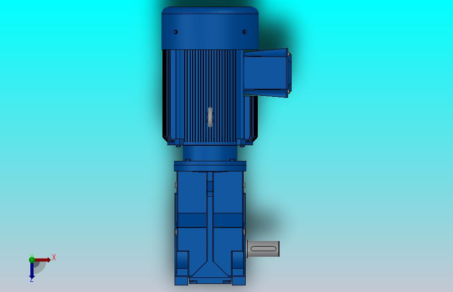 K57底脚轴伸式安装螺旋锥齿轮减速机K57-Y3-4P-24.05-M1-0°-A