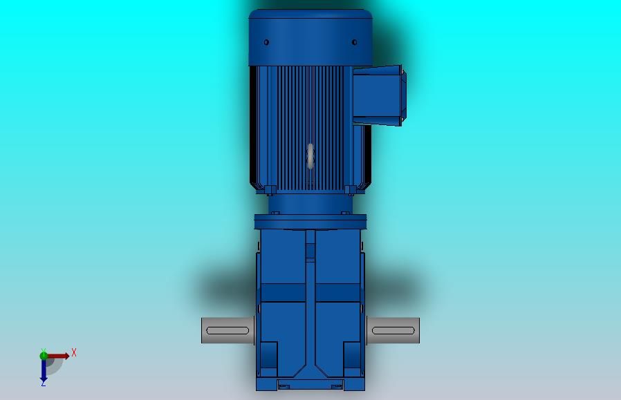 K97底脚轴伸式安装螺旋锥齿轮减速机K97-YV11-4P-27.91-M1-0°-A+B