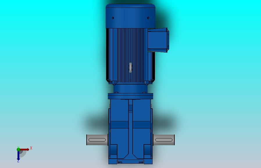 K97底脚轴伸式安装螺旋锥齿轮减速机K97-YV15-4P-27.91-M1-0°-A+B