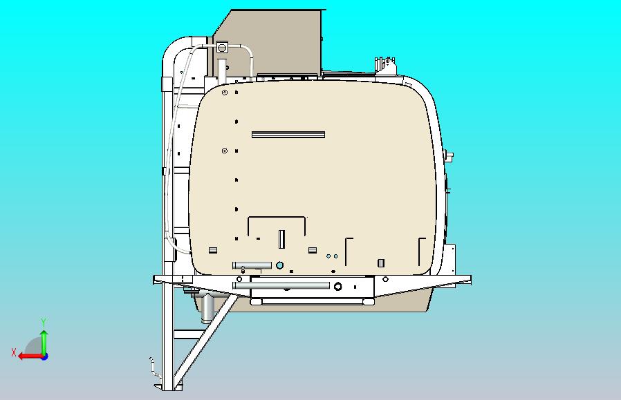 5吨国六燃油餐厨垃圾车箱体总成