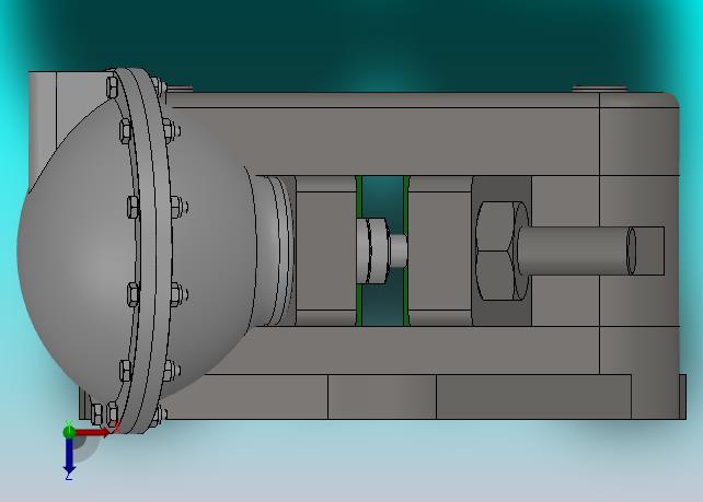 PDCA气动盘式制动器PDCA4 300×12.7-400