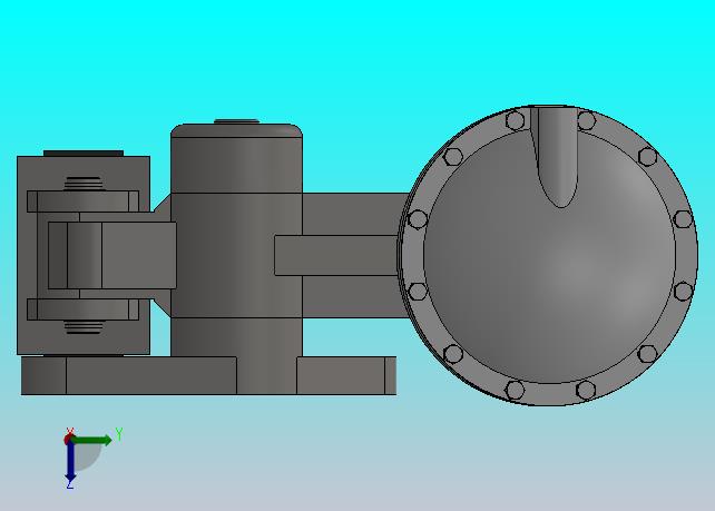 PDCA气动盘式制动器PDCA4 300×12.7-400