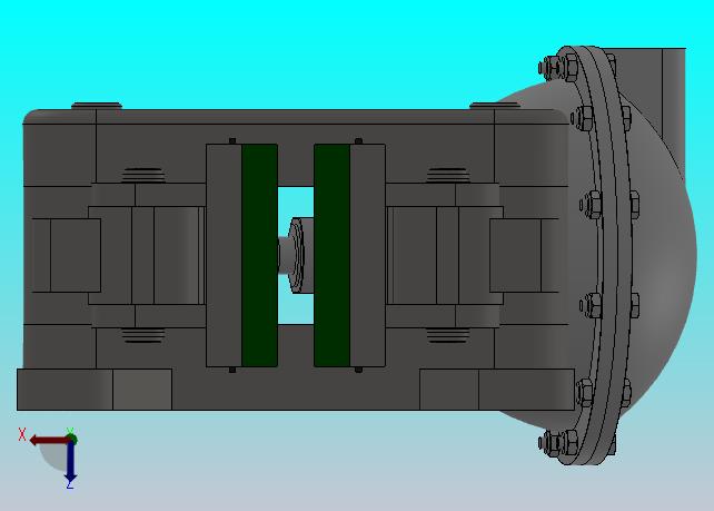 PDCA气动盘式制动器PDCA8 356×12.7-780