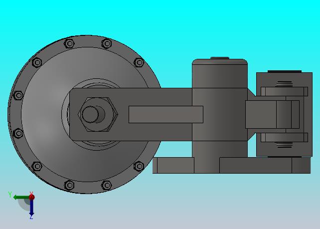 PDCA气动盘式制动器PDCA8 356×12.7-780
