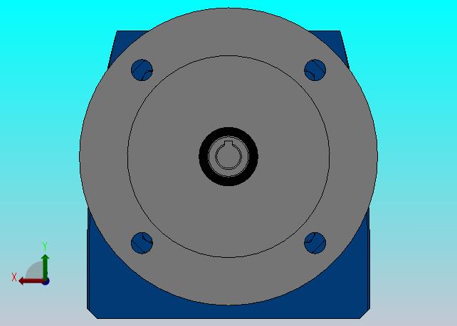 RF17ZP斜齿轮减速机RF17-5.76-M1-P63-Φ120