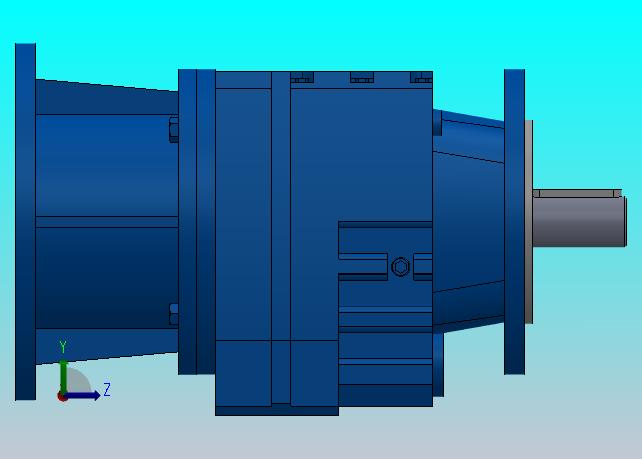 RF17ZP斜齿轮减速机RF17-5.76-M1-P63-Φ120